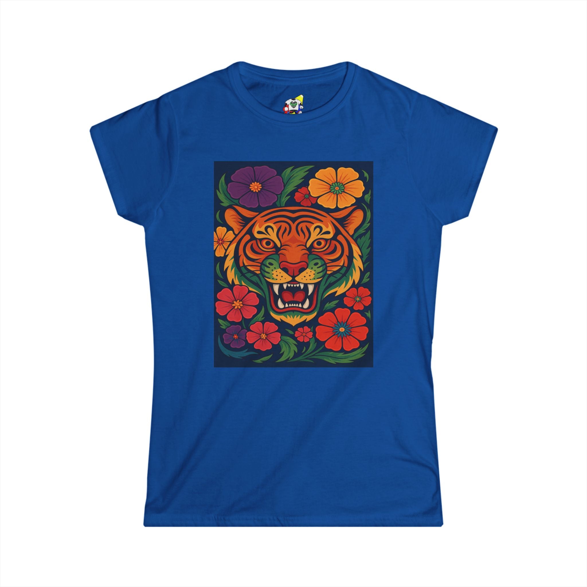 Women's Tee - Tiger Garden Cotton T-Shirt