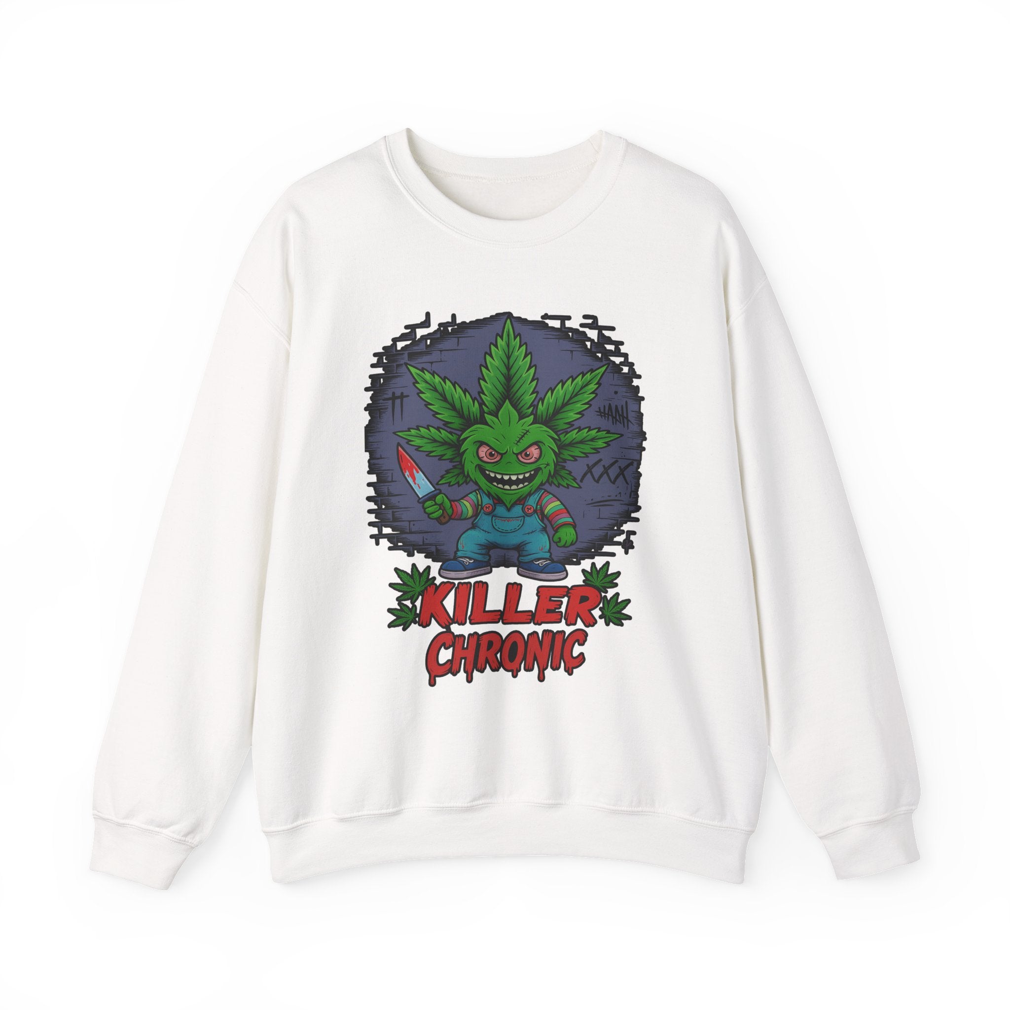 Men's Crewneck Sweatshirt - Killer Chronic