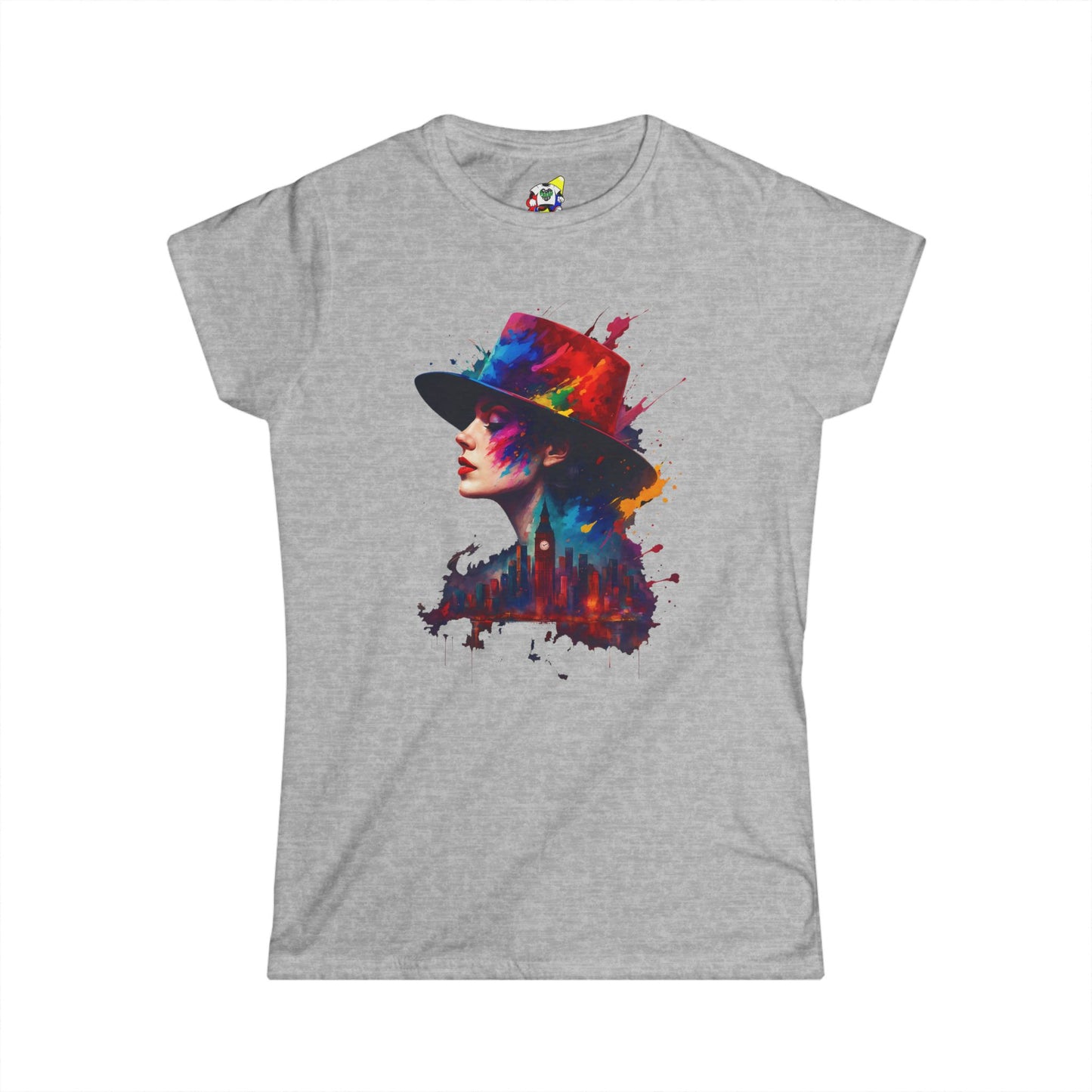 Women's Tee - City Girl Vibes Cotton T-Shirt