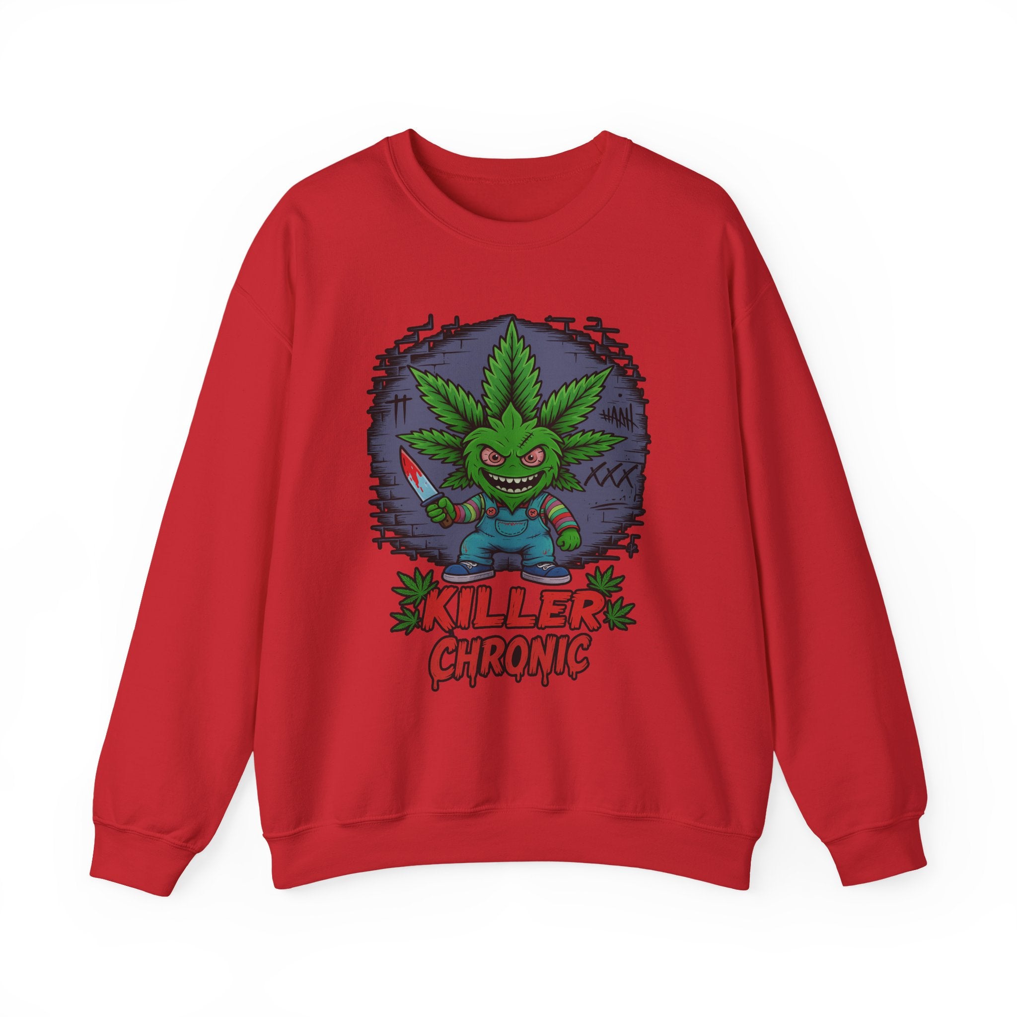 Men's Crewneck Sweatshirt - Killer Chronic
