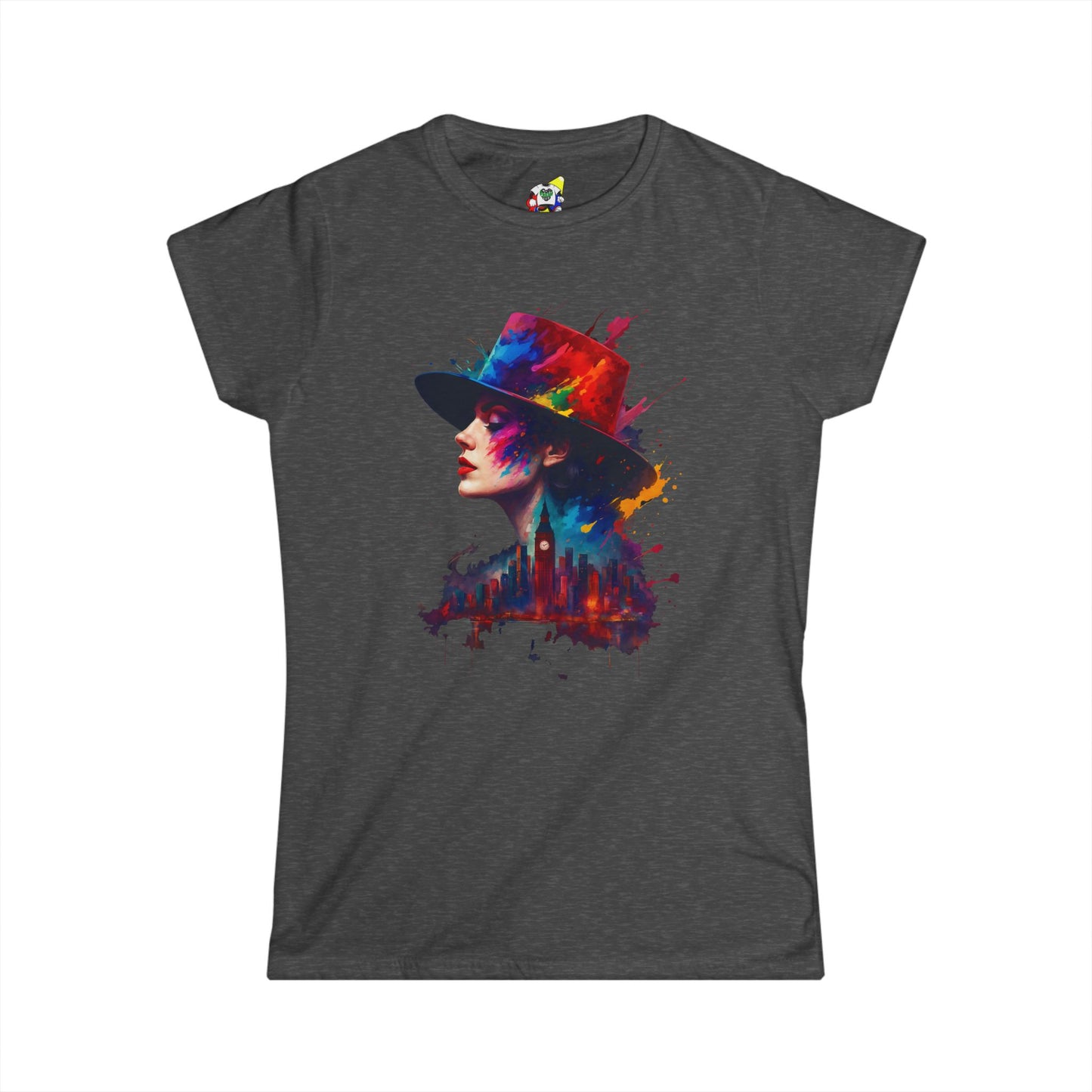 Women's Tee - City Girl Vibes Cotton T-Shirt