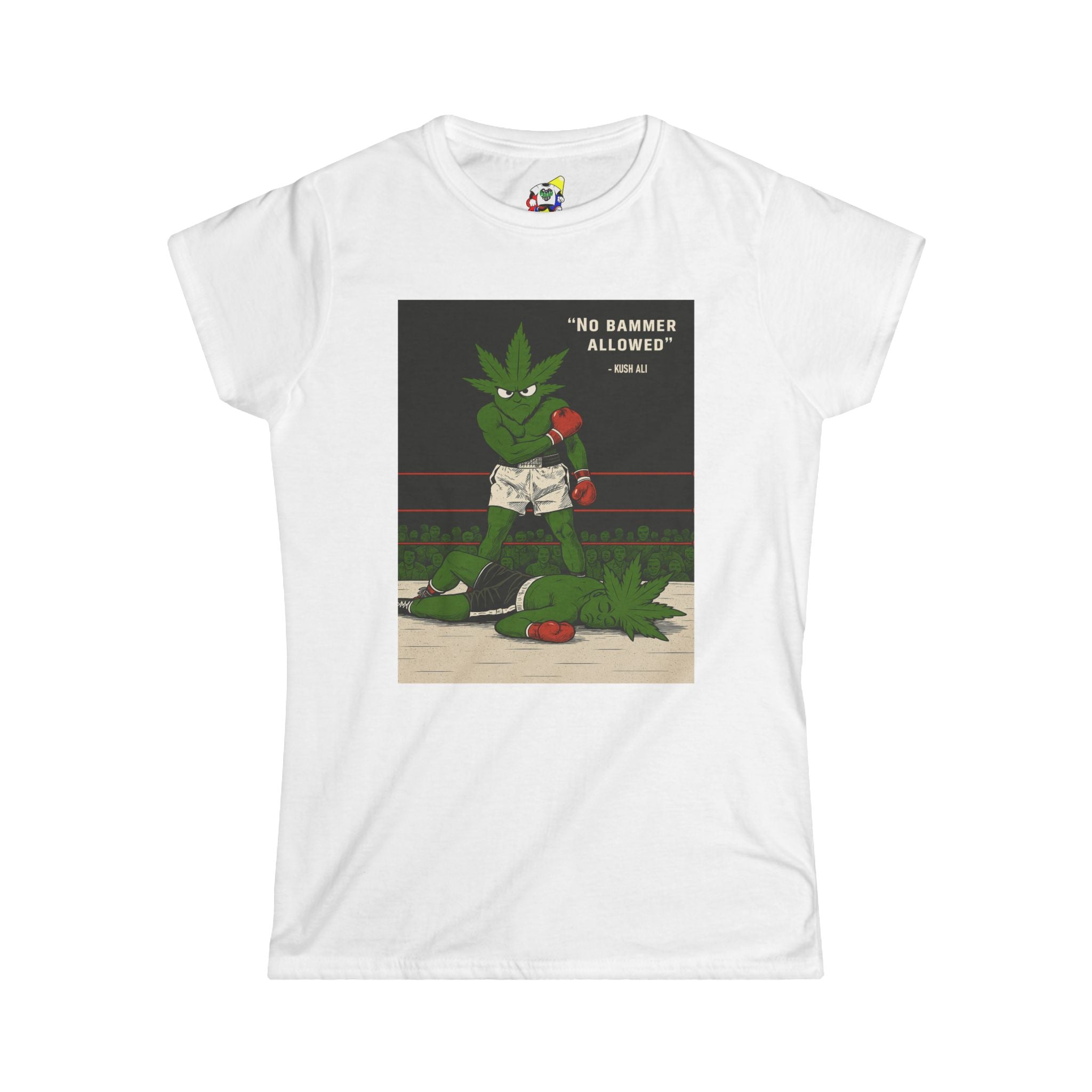 Women's Tee - No Bammer Allowed 420 Cotton T-Shirt