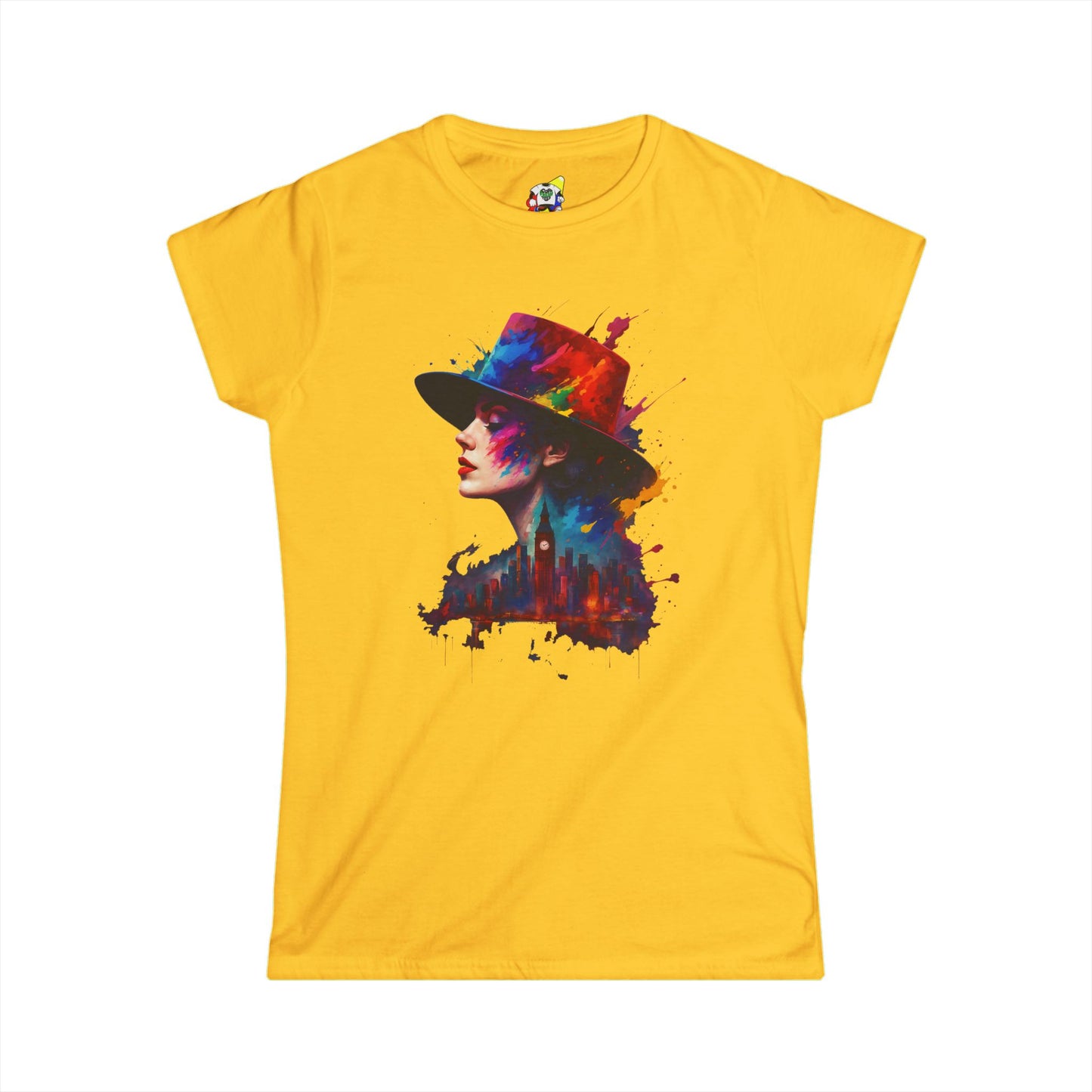 Women's Tee - City Girl Vibes Cotton T-Shirt