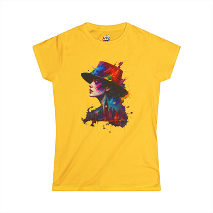Women's Tee - City Girl Vibes Cotton T-Shirt