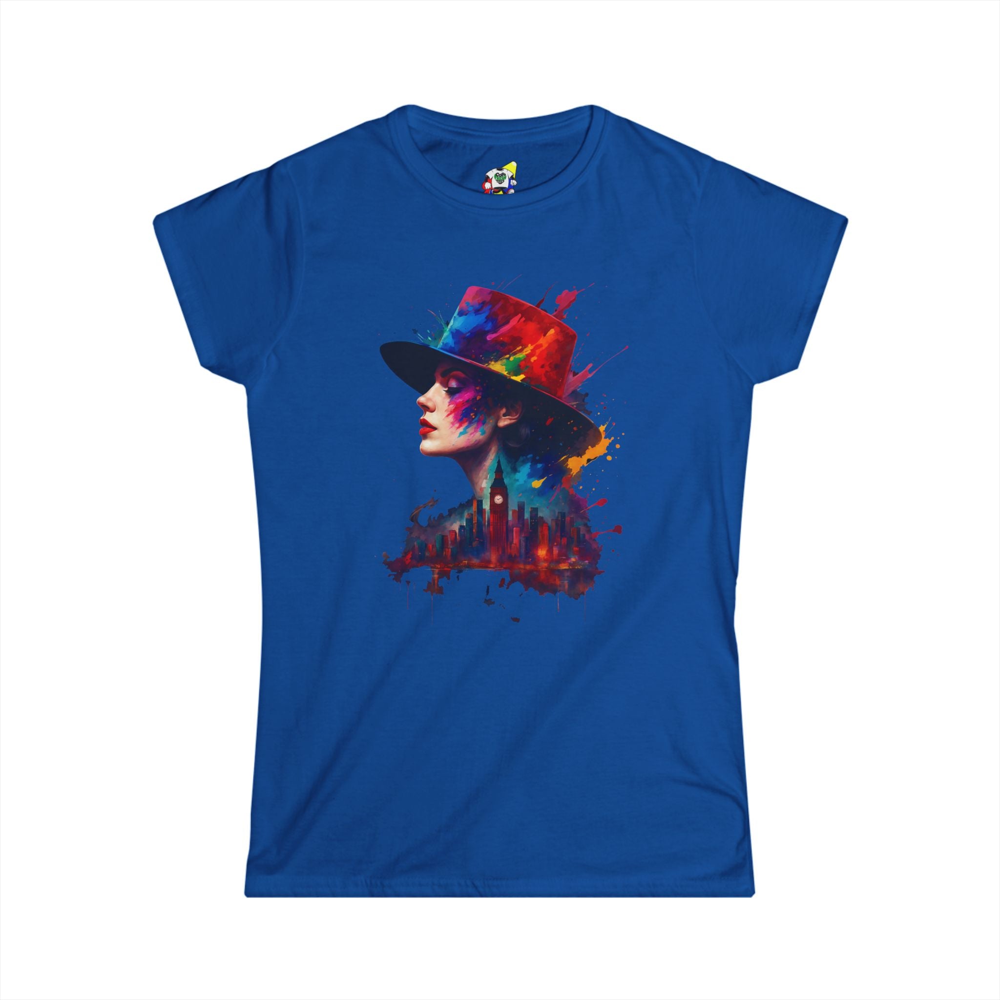 Women's Tee - City Girl Vibes Cotton T-Shirt