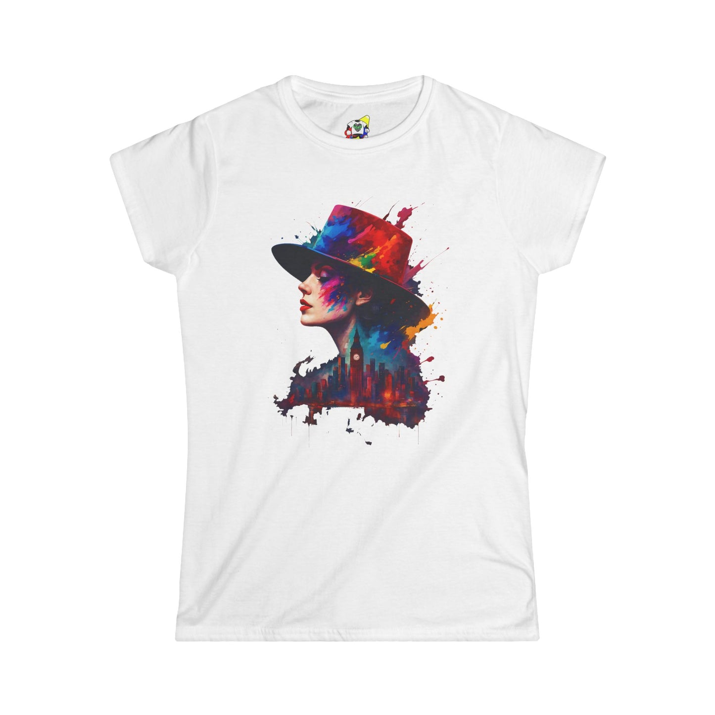 Women's Tee - City Girl Vibes Cotton T-Shirt