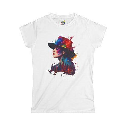 Women's Tee - City Girl Vibes Cotton T-Shirt
