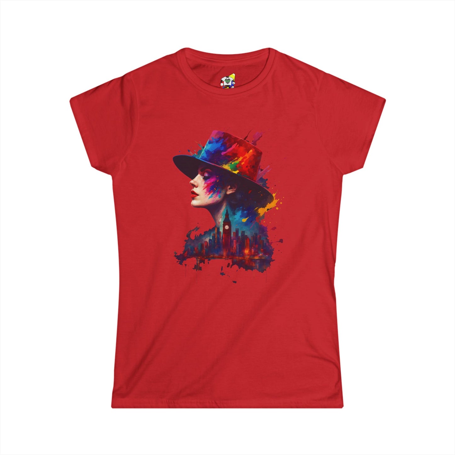 Women's Tee - City Girl Vibes Cotton T-Shirt