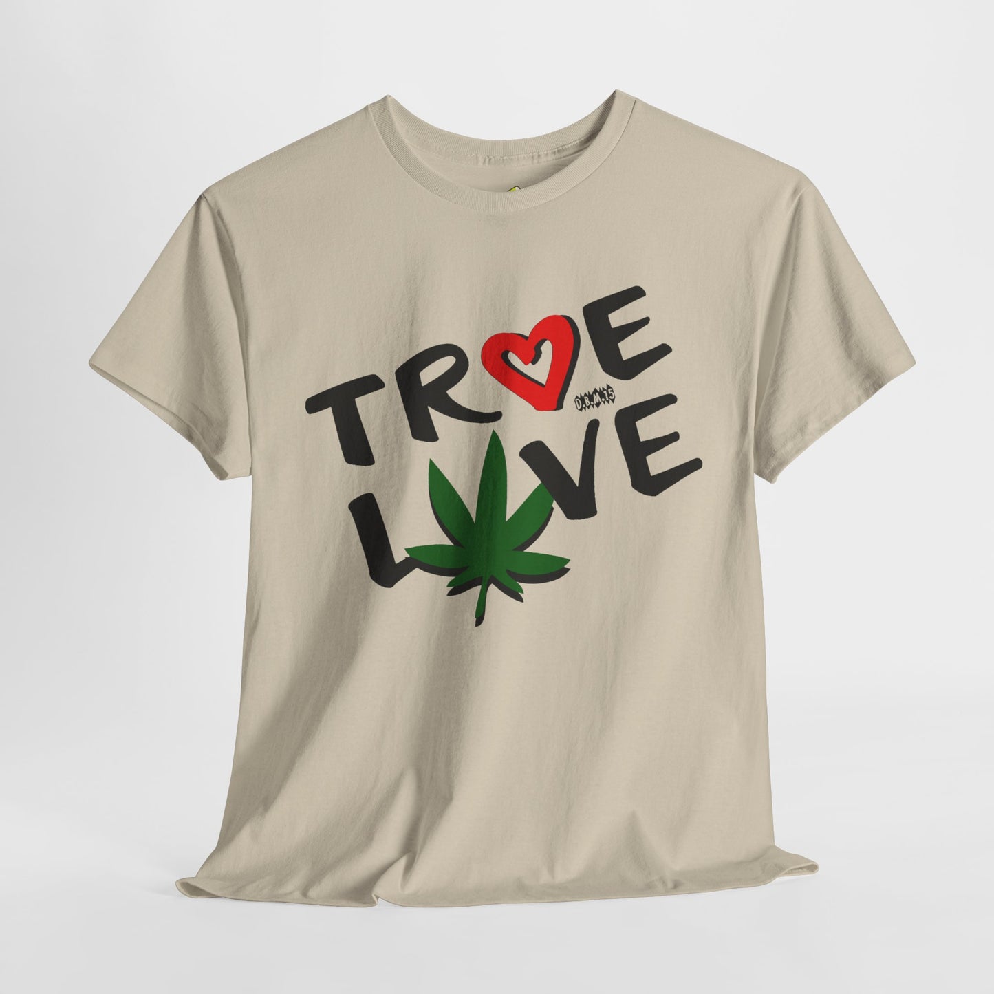 Men's Tee - True Love 420 Heavy Cotton T-Shirt