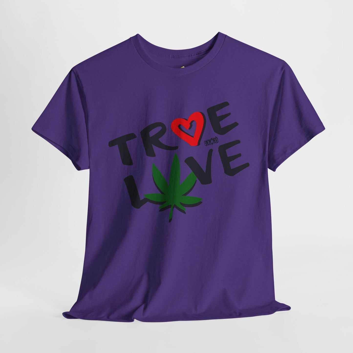 Men's Tee - True Love 420 Heavy Cotton T-Shirt
