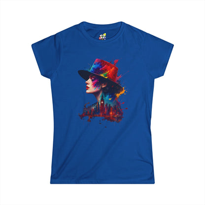 Women's Tee - City Girl Vibes Cotton T-Shirt