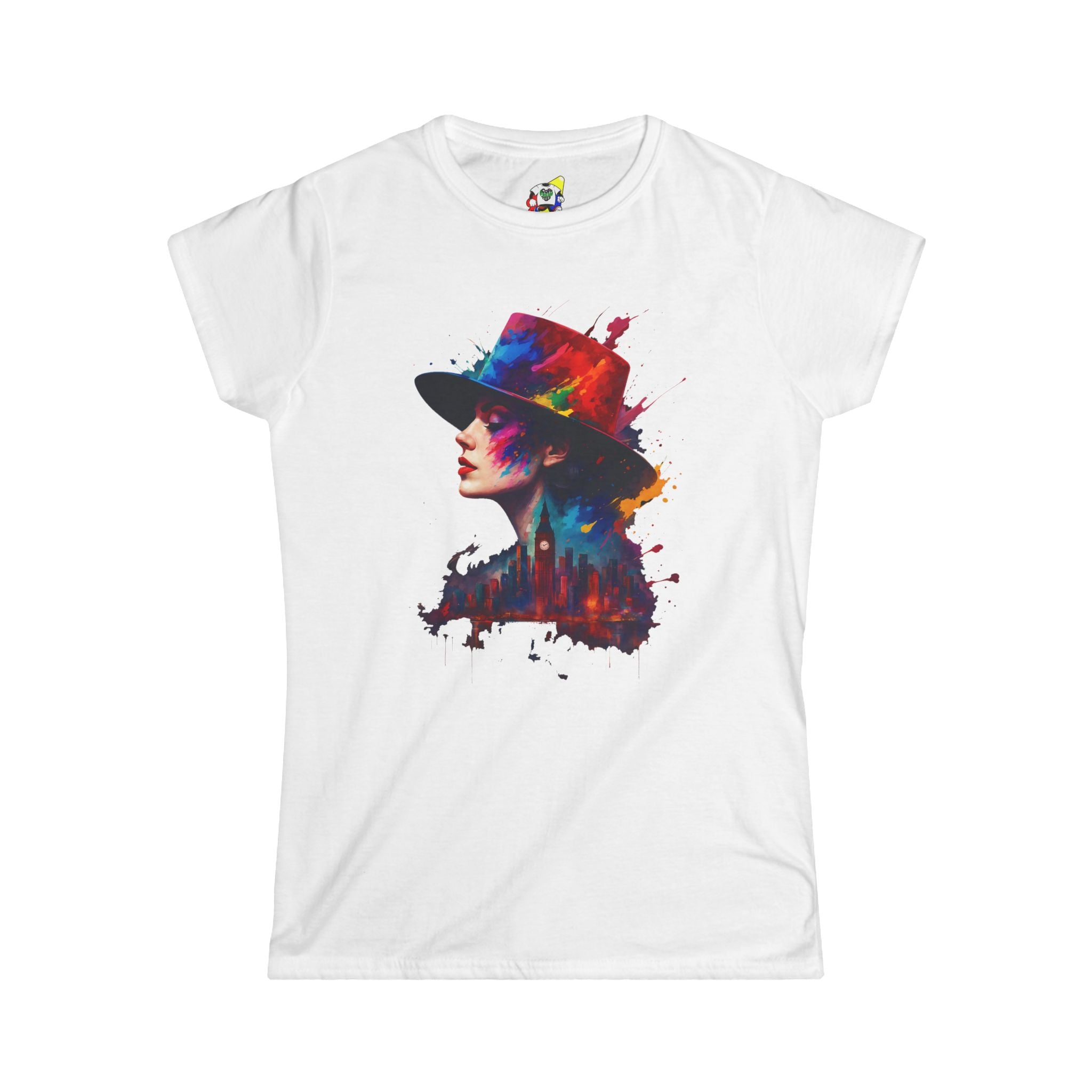 Women's Tee - City Girl Vibes Cotton T-Shirt