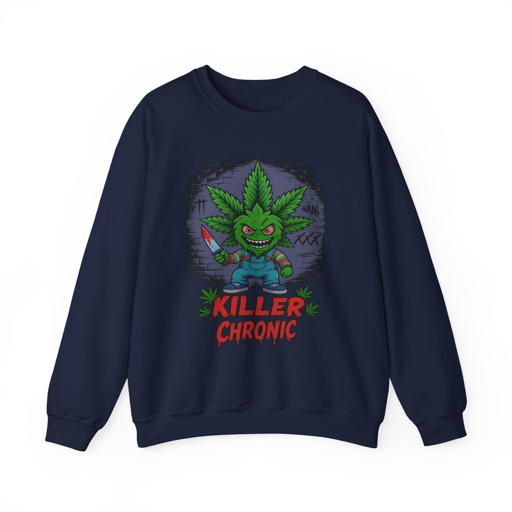 Men's Crewneck Sweatshirt - Killer Chronic