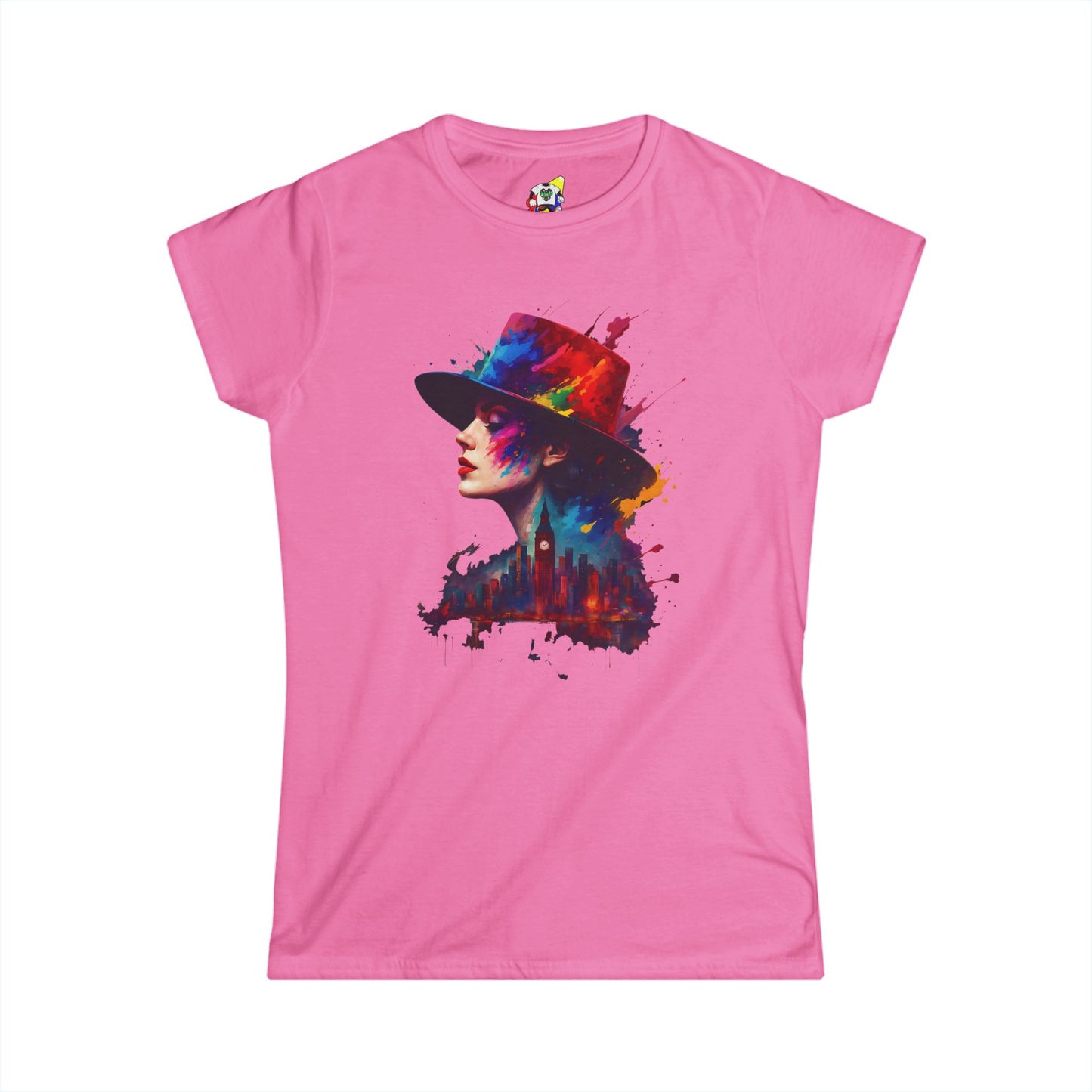 Women's Tee - City Girl Vibes Cotton T-Shirt