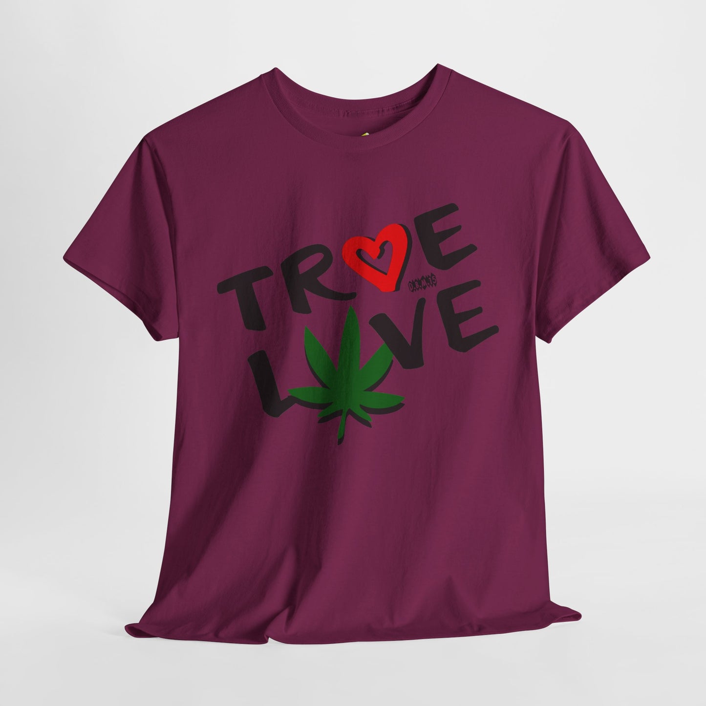 Men's Tee - True Love 420 Heavy Cotton T-Shirt
