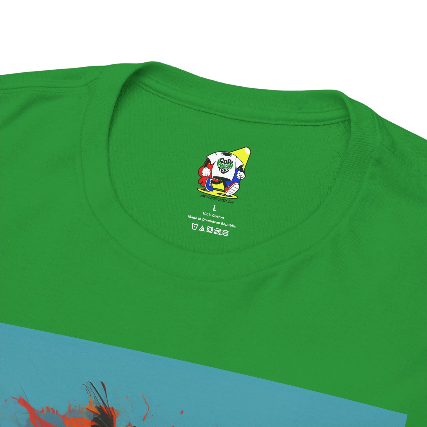 Men's Tee - Caribbean Vibes Sunset #2 Heavy Cotton T-Shirt