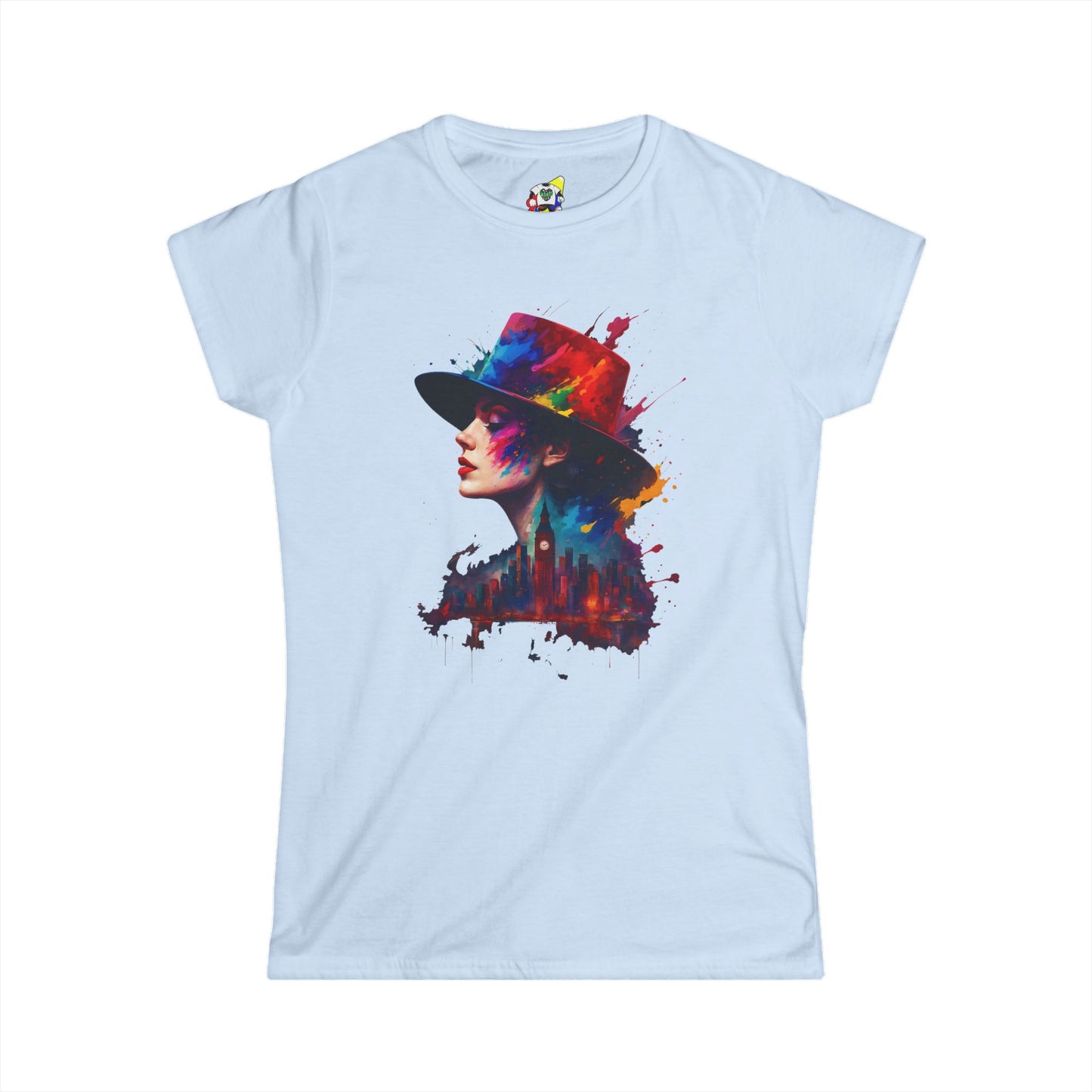 Women's Tee - City Girl Vibes Cotton T-Shirt