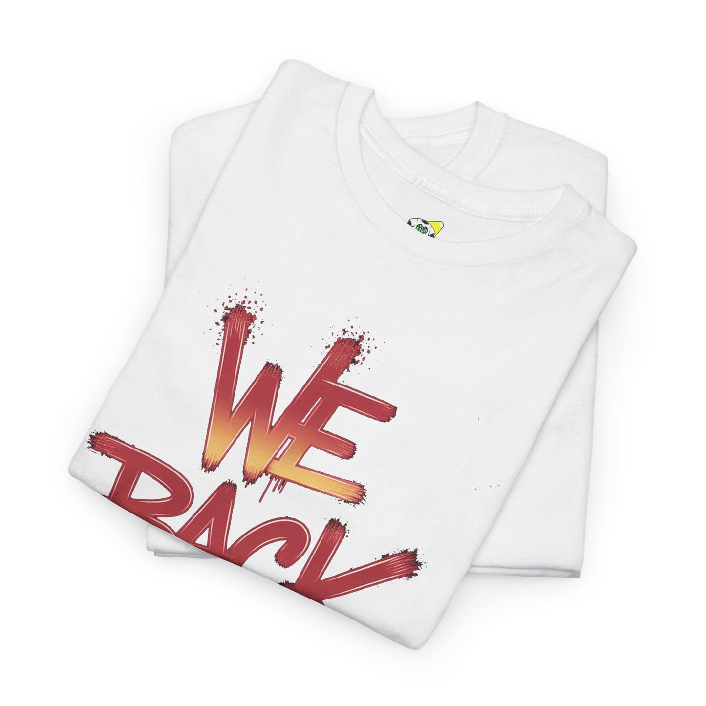 Men's Tee - We Back Outside Heavy Cotton T-Shirt