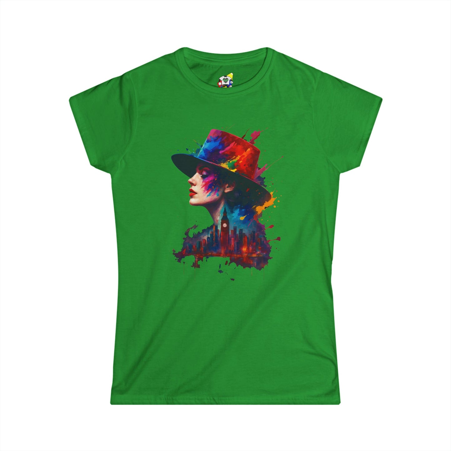 Women's Tee - City Girl Vibes Cotton T-Shirt