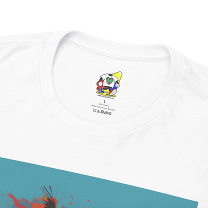 Men's Tee - Caribbean Vibes Sunset #2 Heavy Cotton T-Shirt