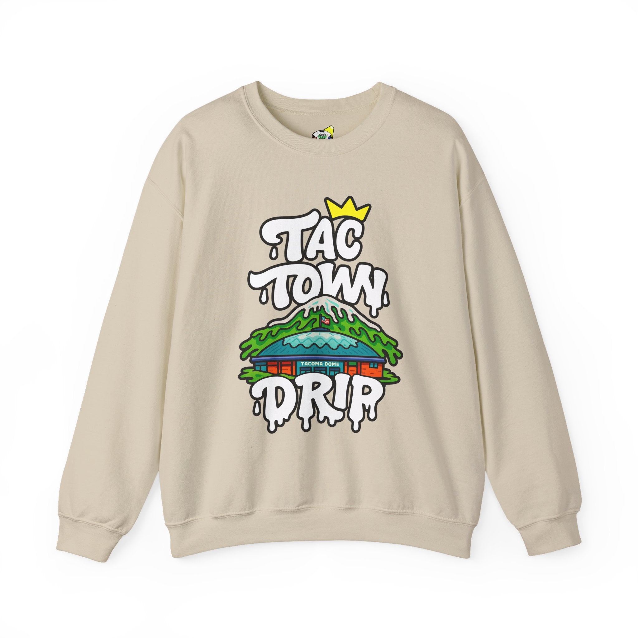 Men's Crewneck Sweatshirt - Tac Town Drip