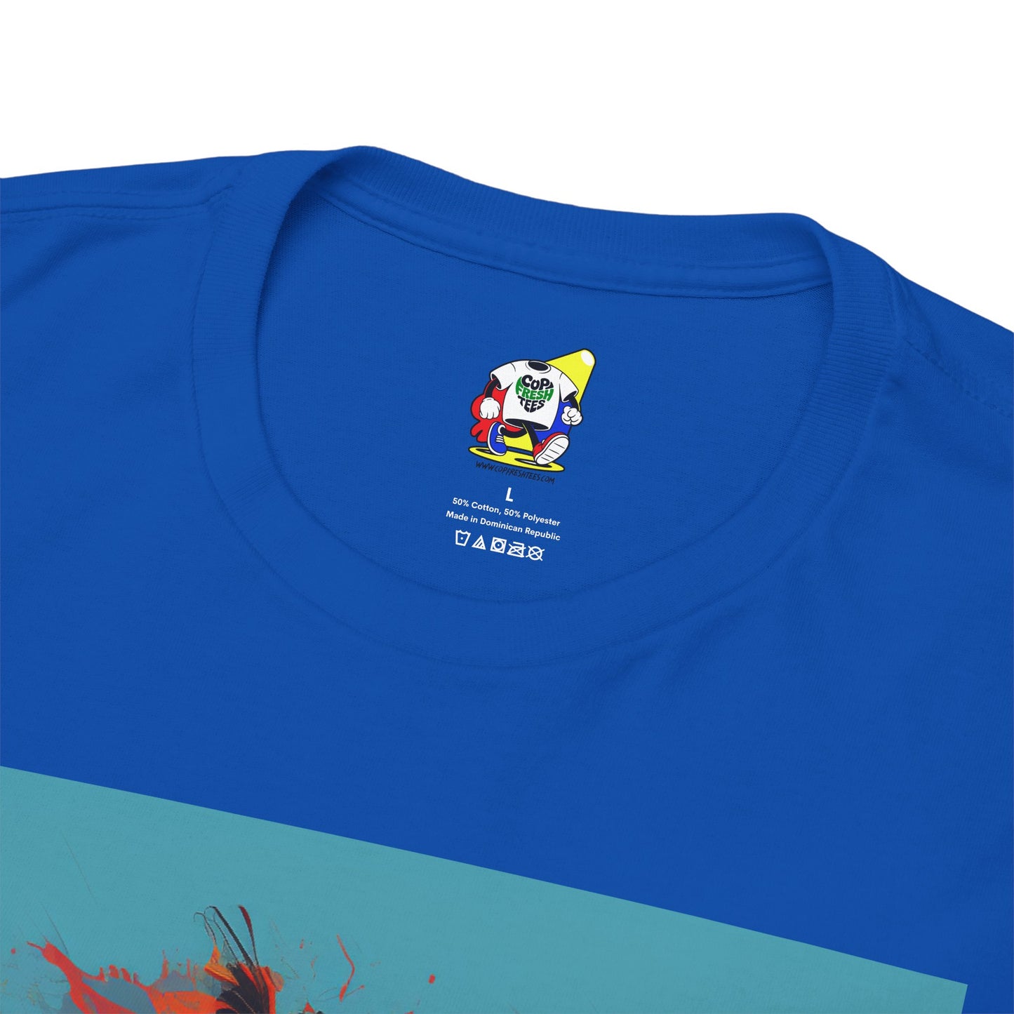 Men's Tee - Caribbean Vibes Sunset #2 Heavy Cotton T-Shirt