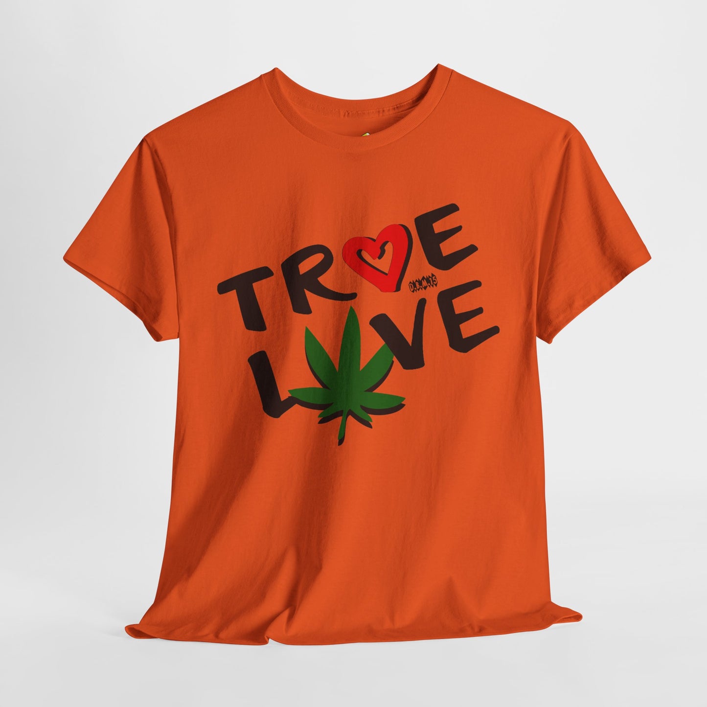 Men's Tee - True Love 420 Heavy Cotton T-Shirt