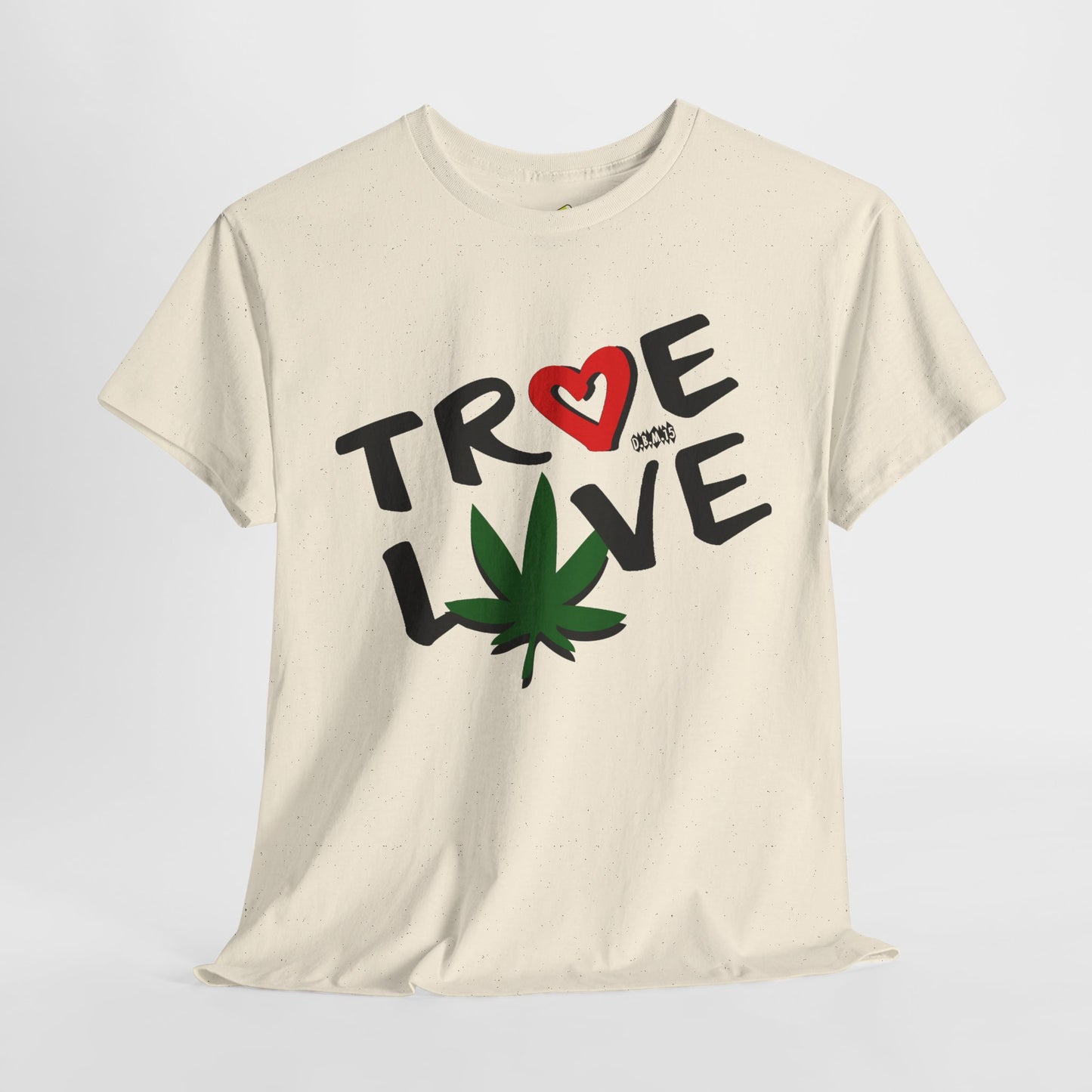Men's Tee - True Love 420 Heavy Cotton T-Shirt