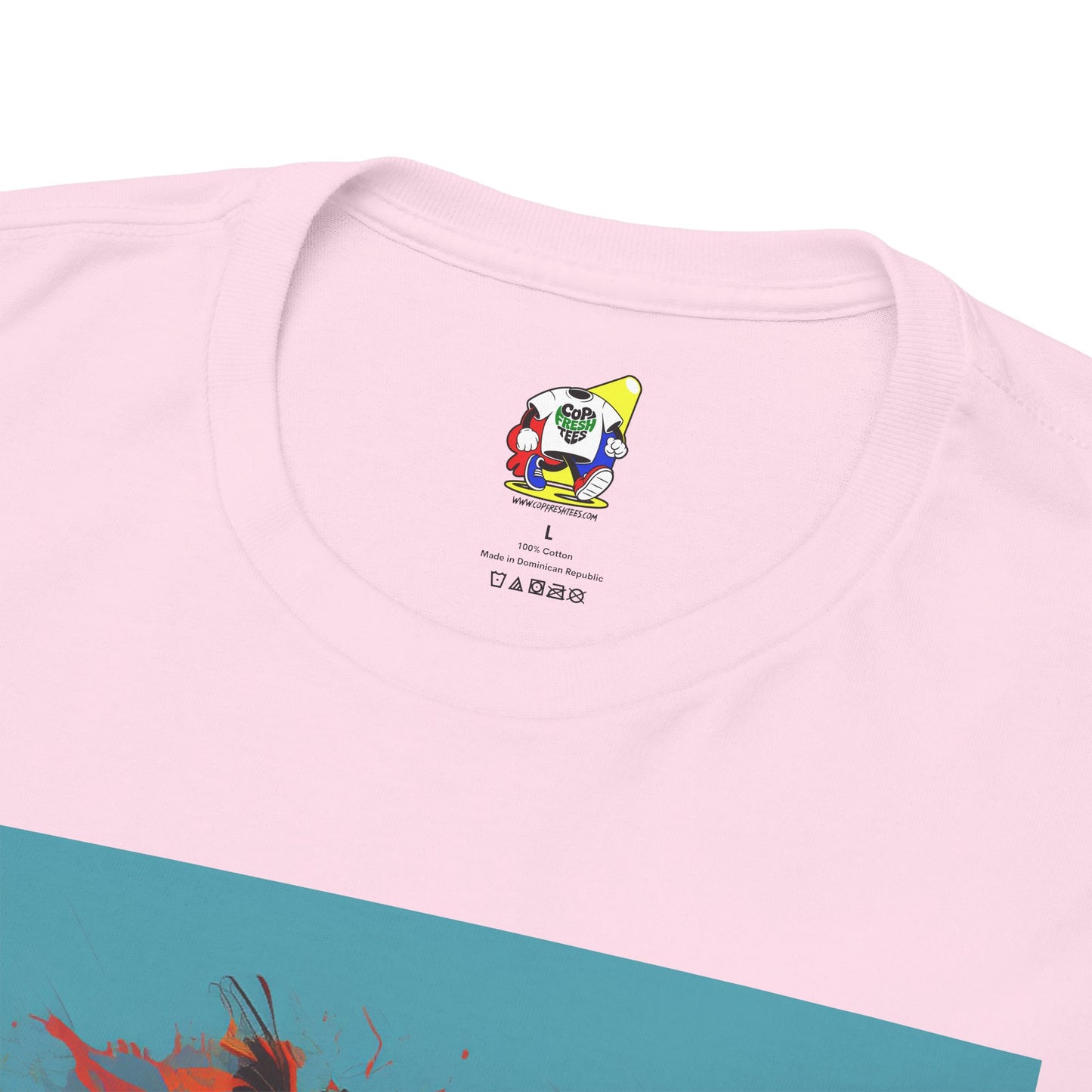 Men's Tee - Caribbean Vibes Sunset #2 Heavy Cotton T-Shirt
