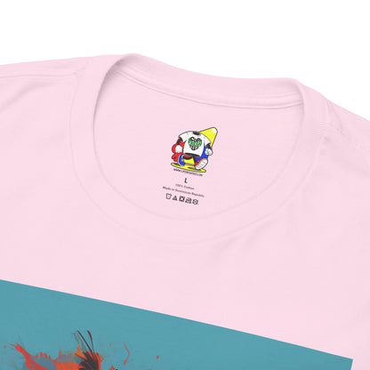 Men's Tee - Caribbean Vibes Sunset #2 Heavy Cotton T-Shirt