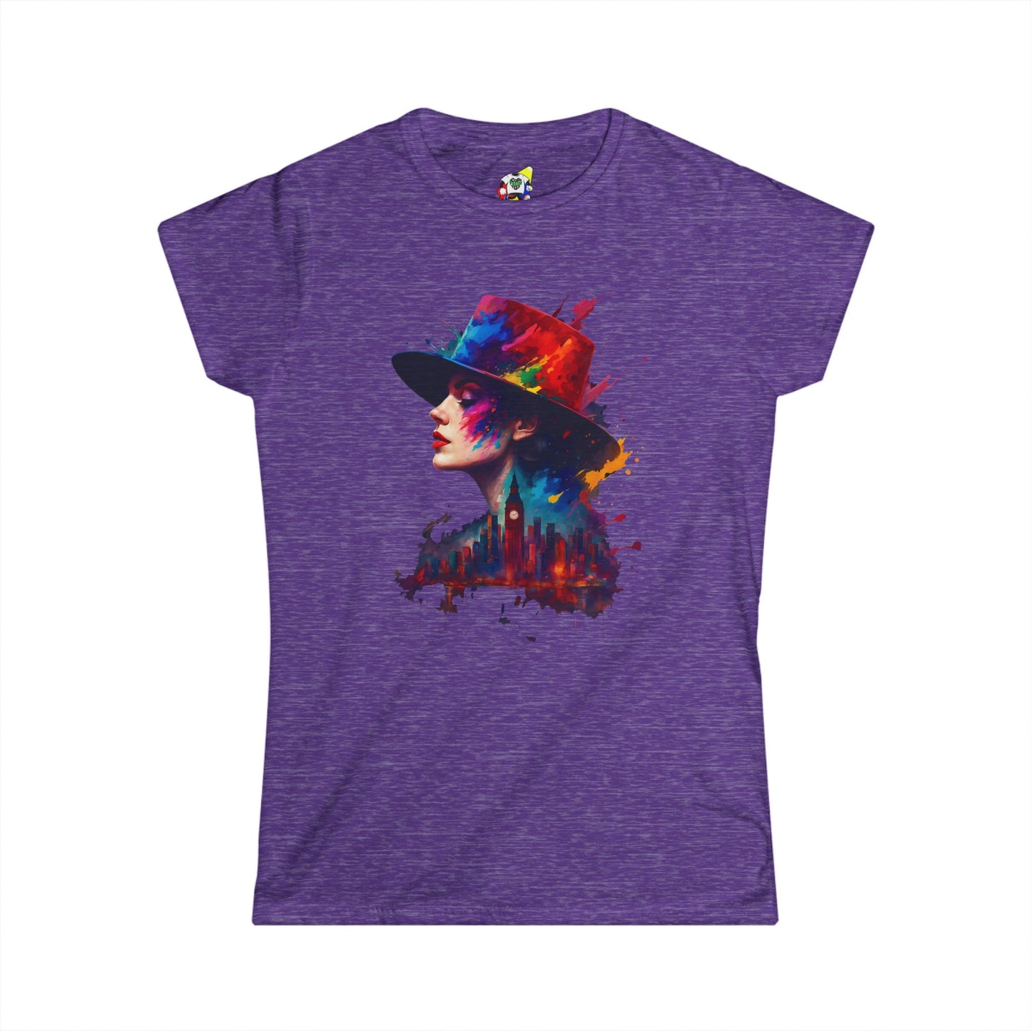 Women's Tee - City Girl Vibes Cotton T-Shirt