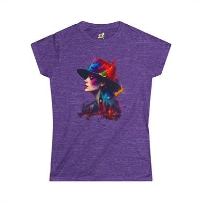 Women's Tee - City Girl Vibes Cotton T-Shirt