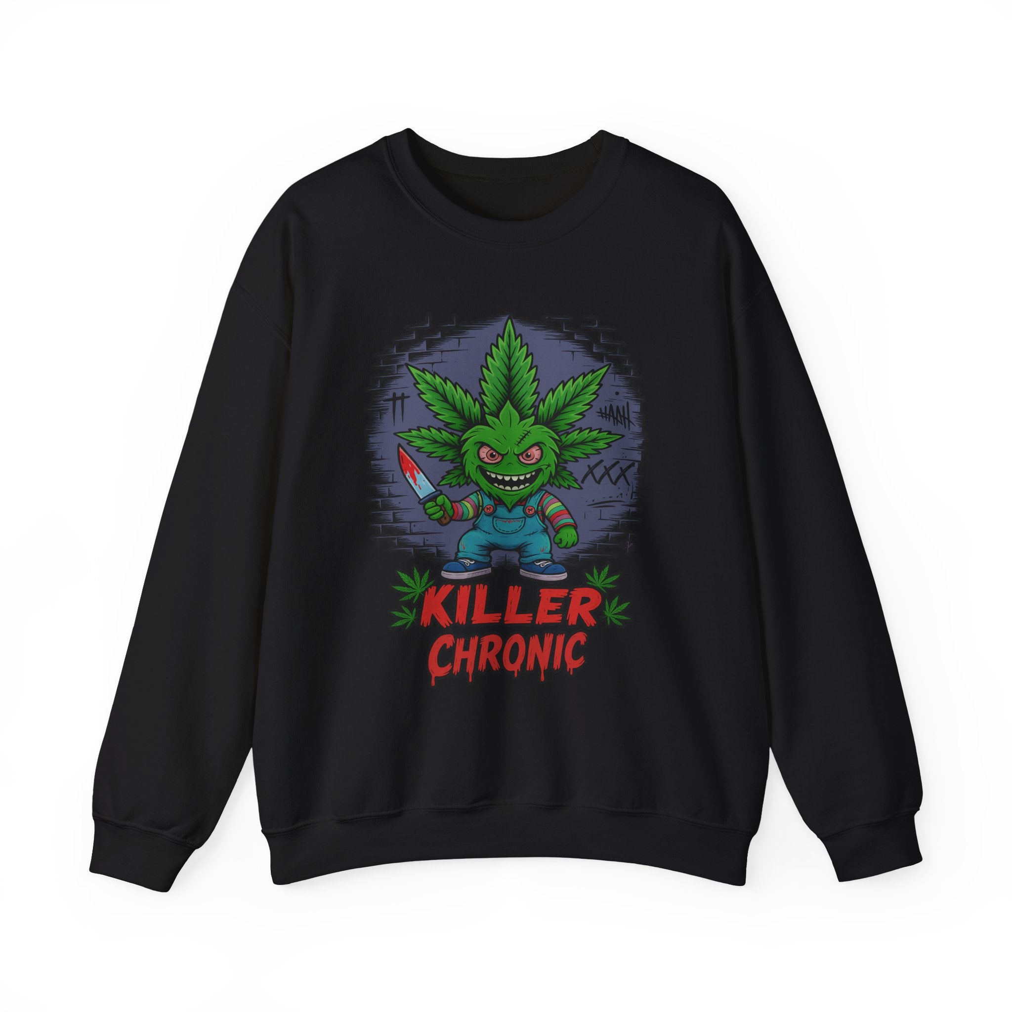 Men's Crewneck Sweatshirt - Killer Chronic