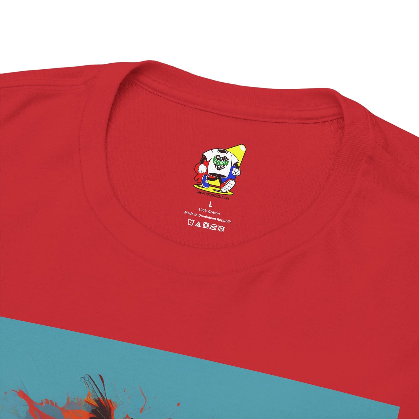 Men's Tee - Caribbean Vibes Sunset #2 Heavy Cotton T-Shirt