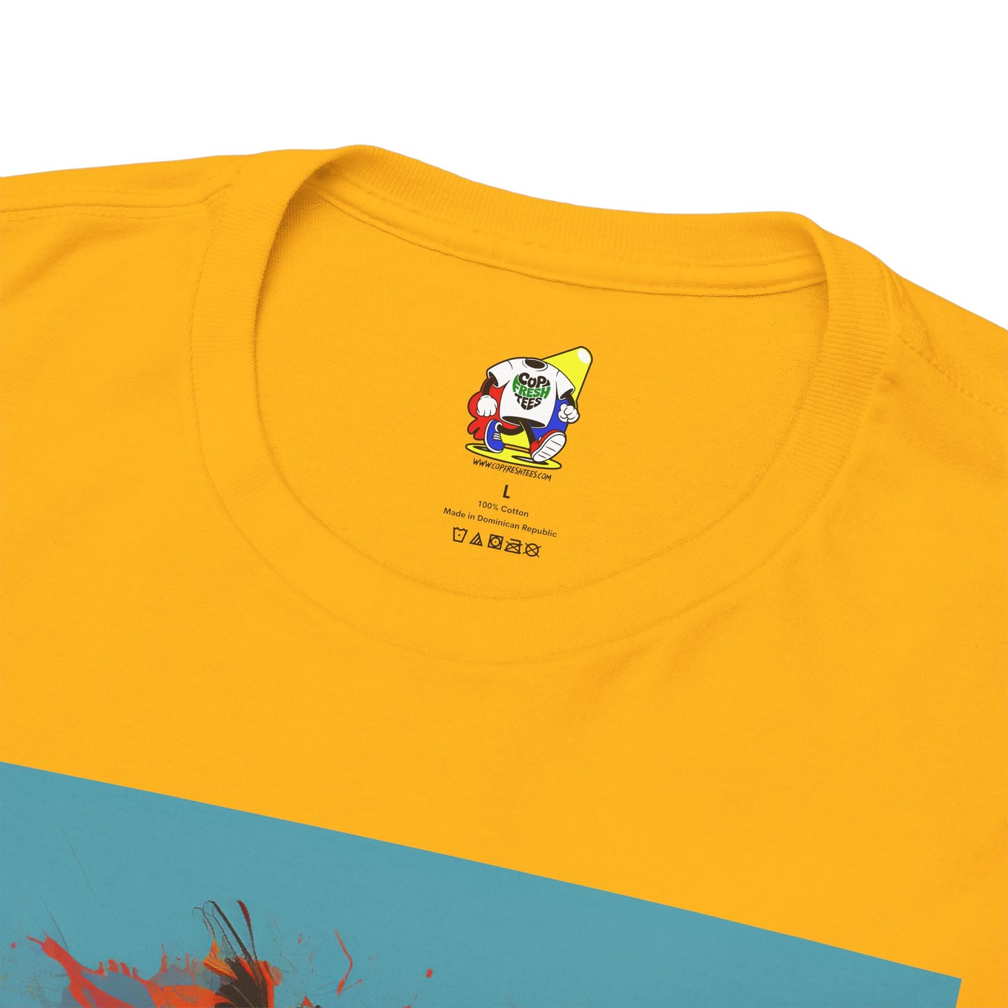 Men's Tee - Caribbean Vibes Sunset #2 Heavy Cotton T-Shirt