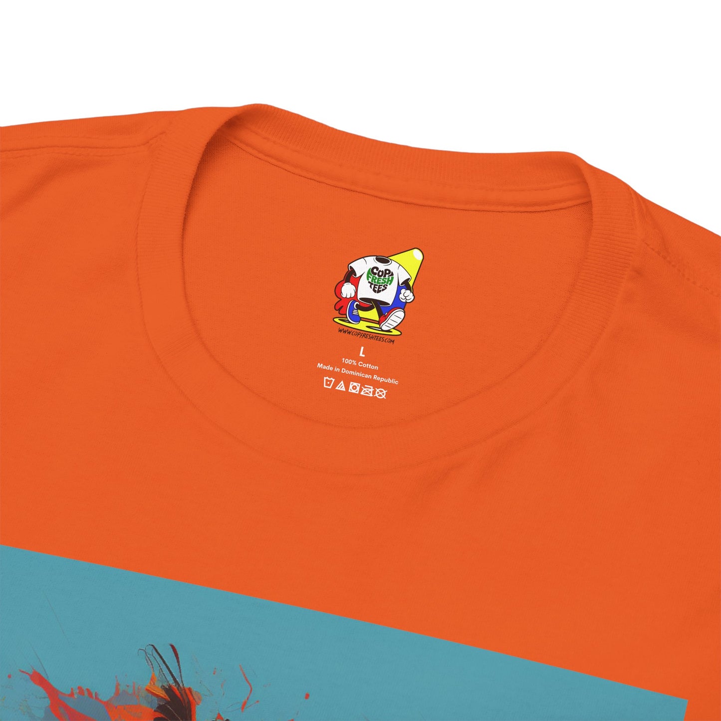 Men's Tee - Caribbean Vibes Sunset #2 Heavy Cotton T-Shirt