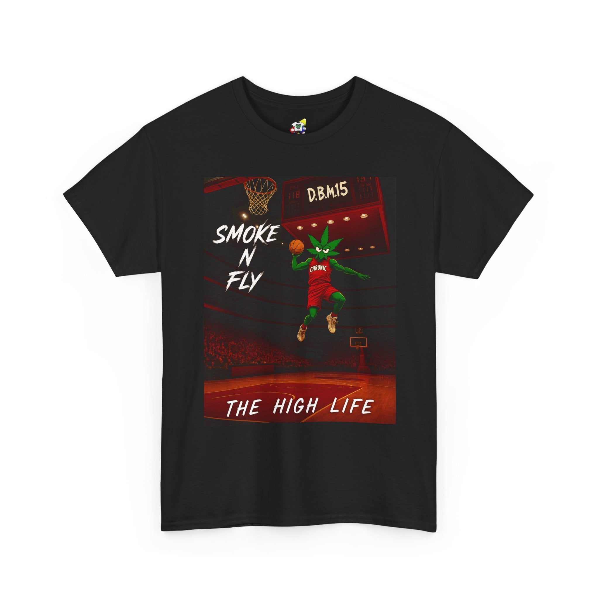 Men's Tee - Smoke and Fly 420 High Life Heavy Cotton T-Shirt